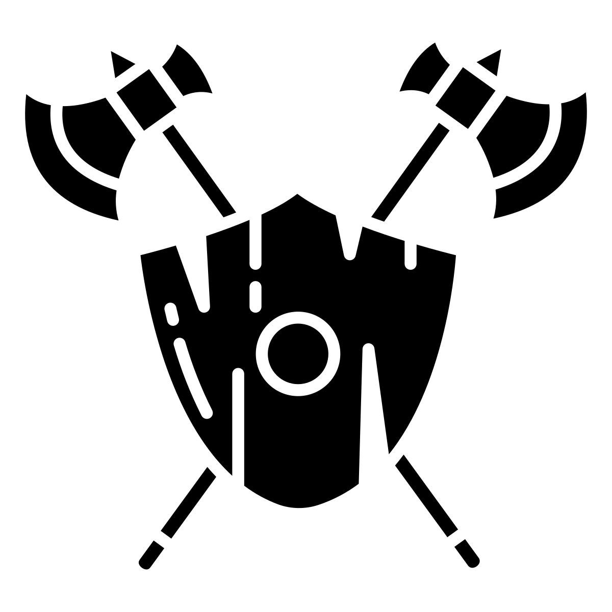 axt und schild icon