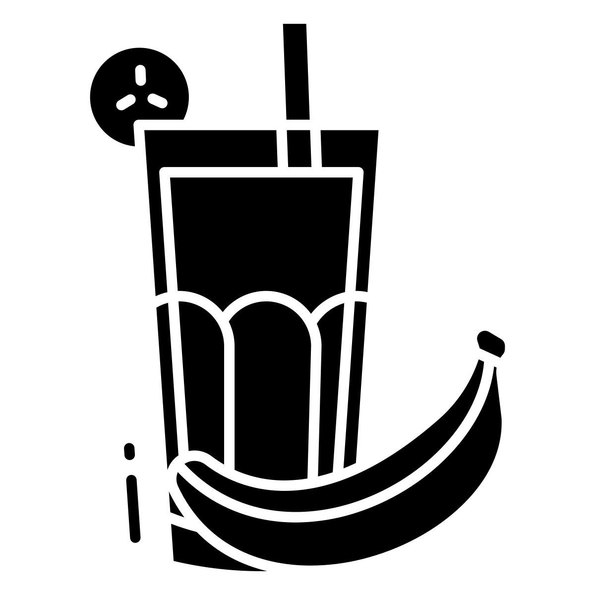 banana juice icon