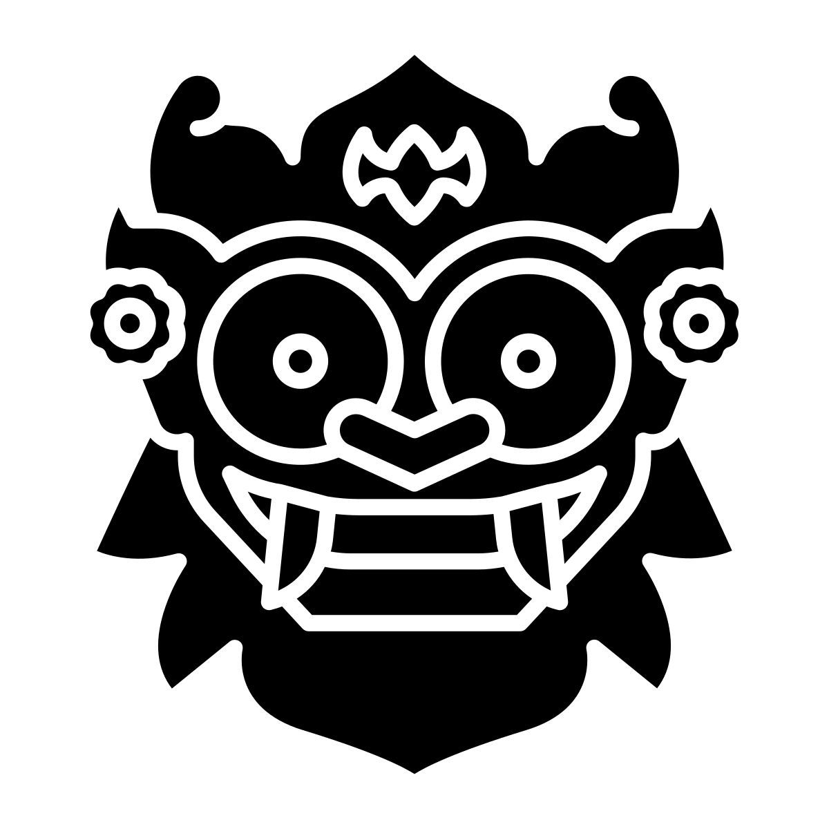 barong mask icon