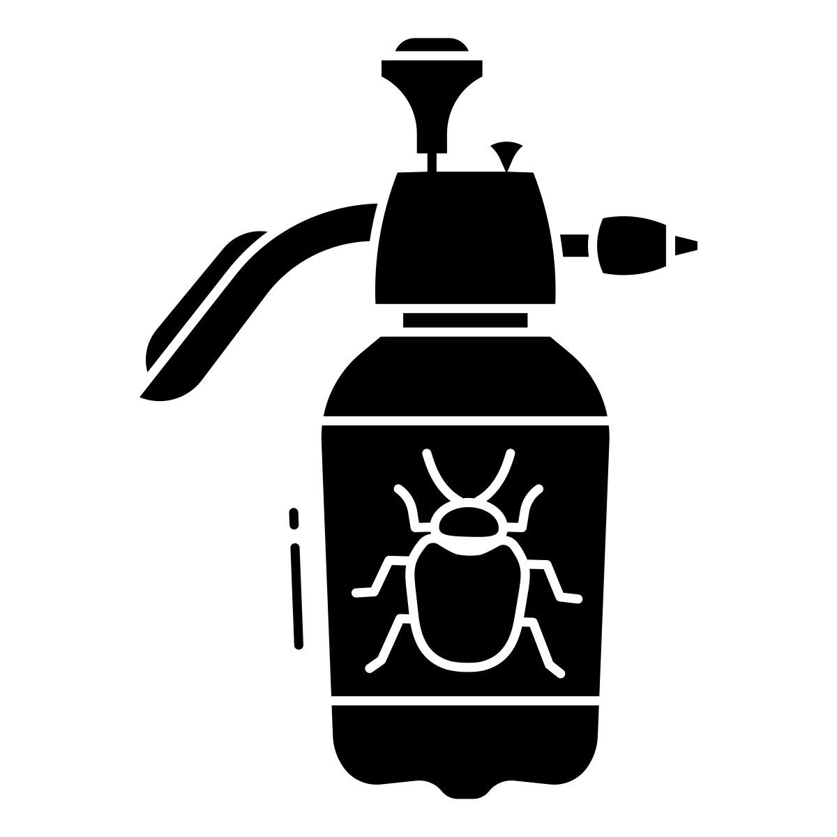 bed bug spray icon