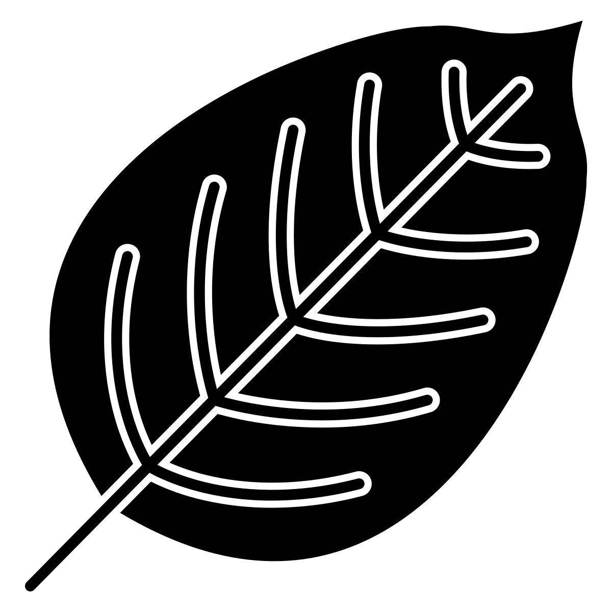 beech leaf icon