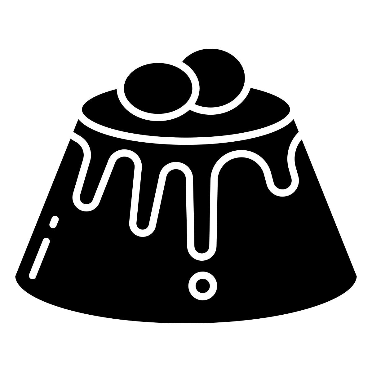 berry pastry icon