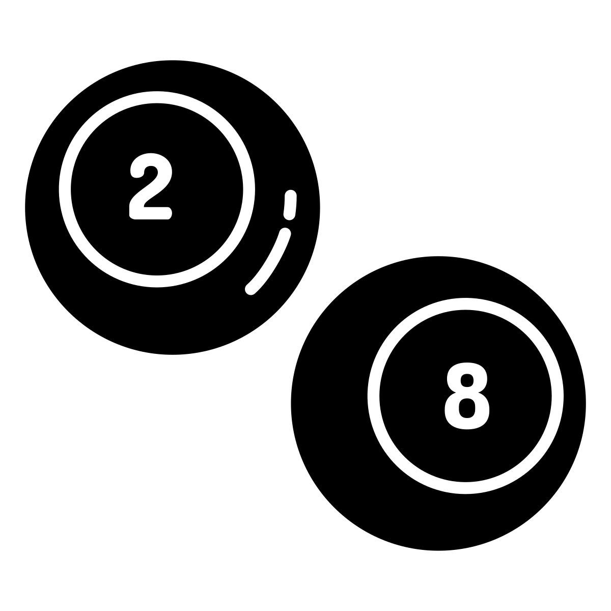 billiard balls icon