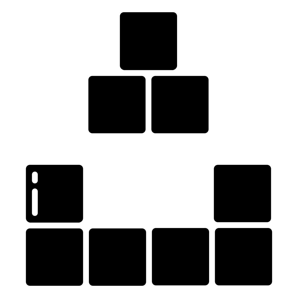 blocks building icon