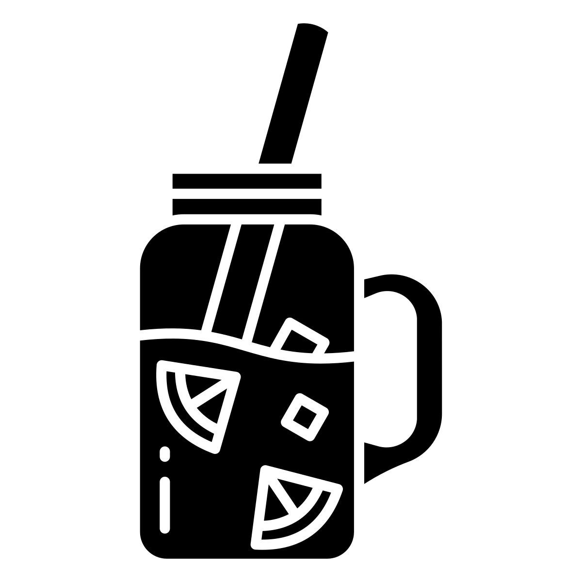 blue lemonade icon