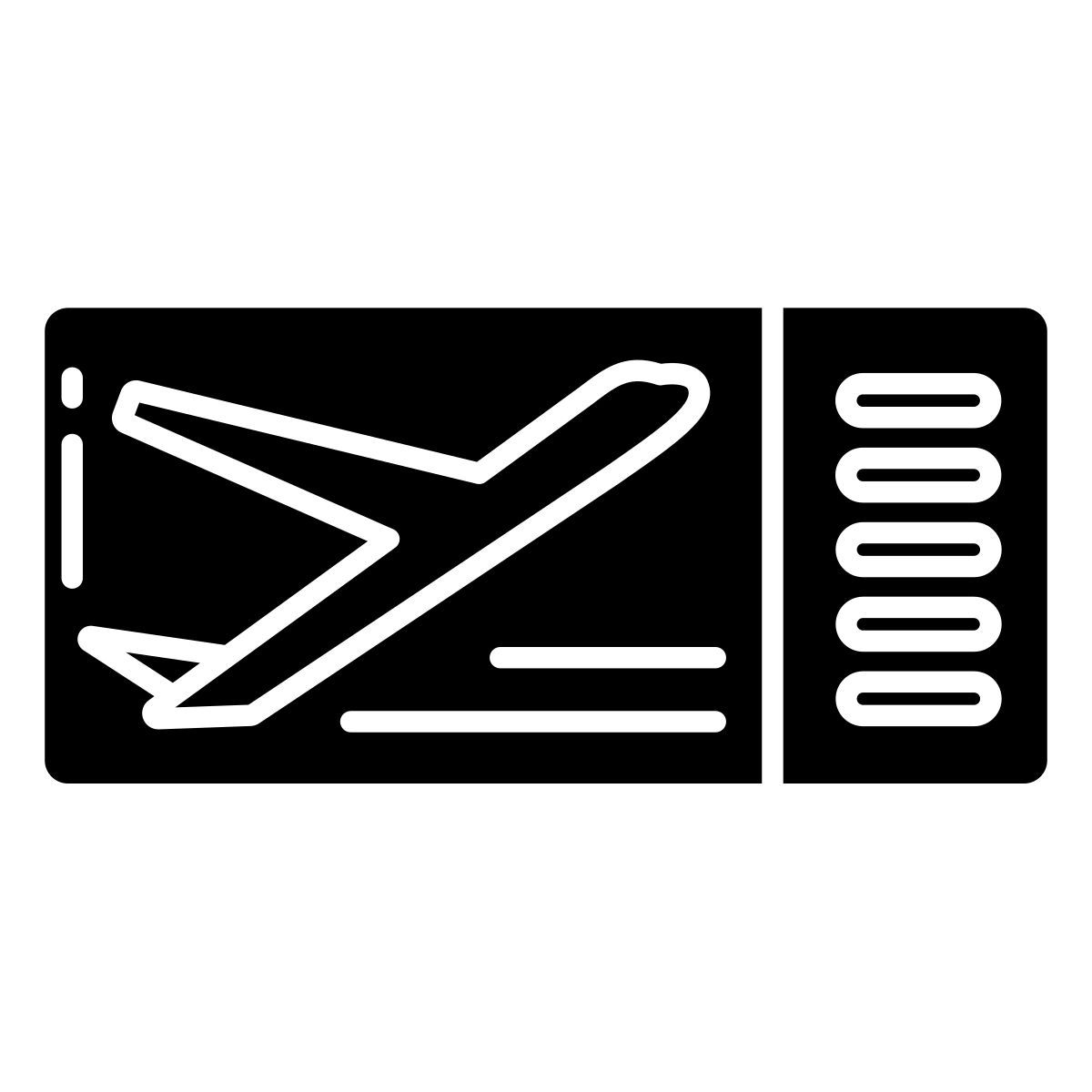 boarding pass icon