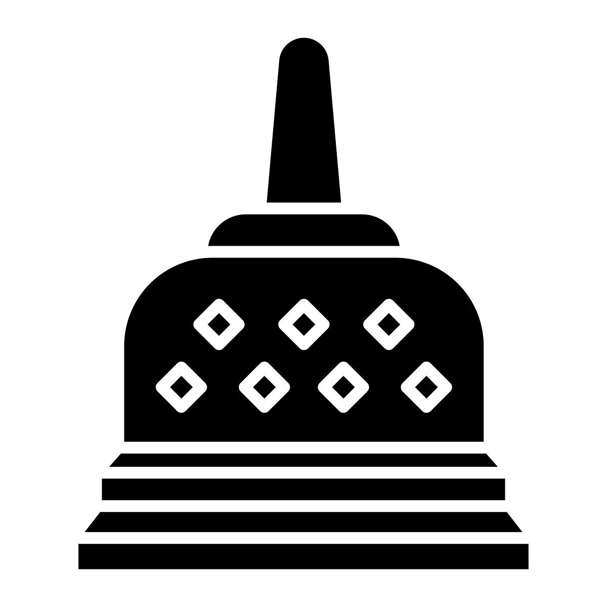 borobudur tempel icon