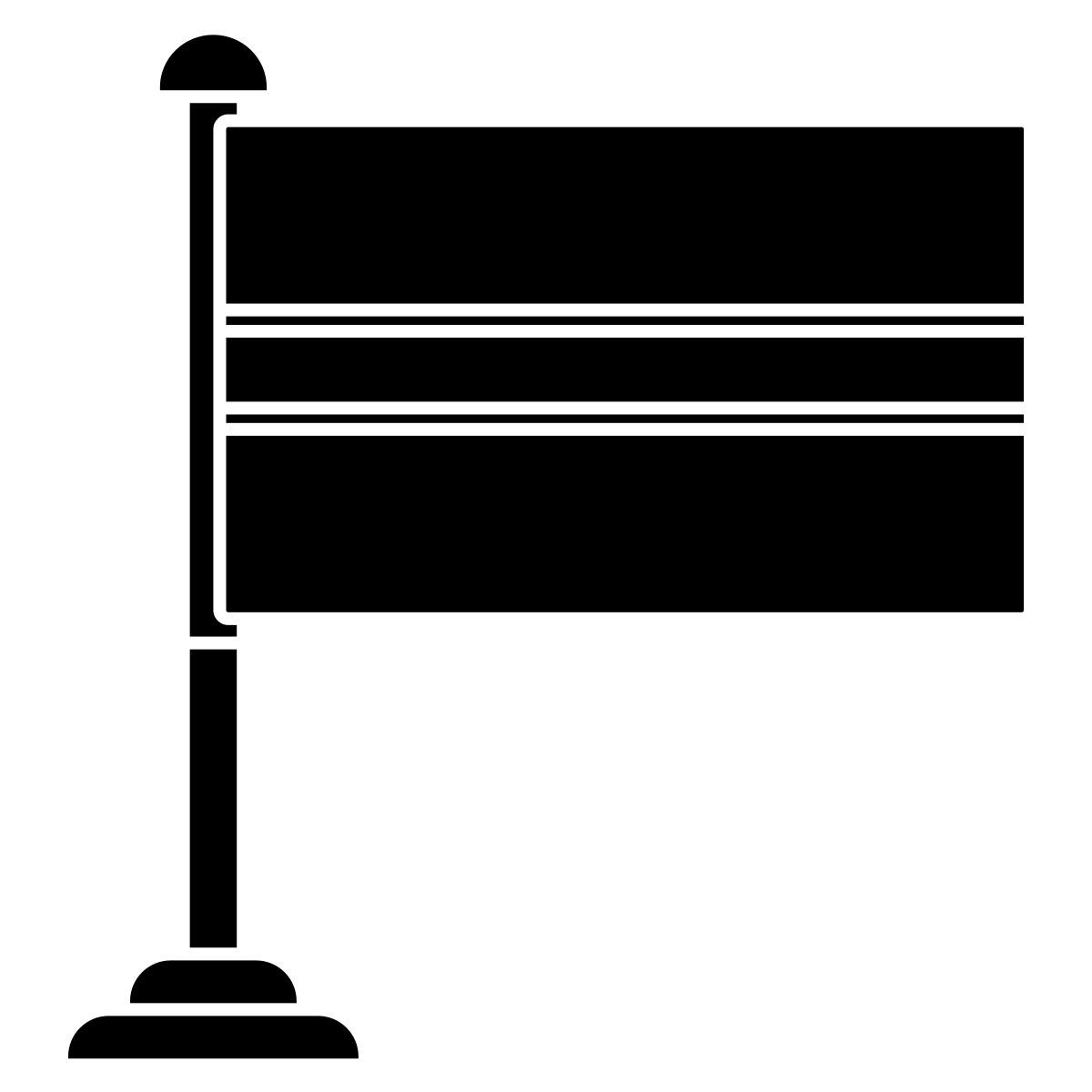 drapeau du botswana icon