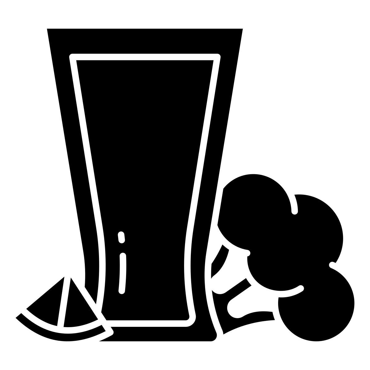 broccoli and lime juice icon