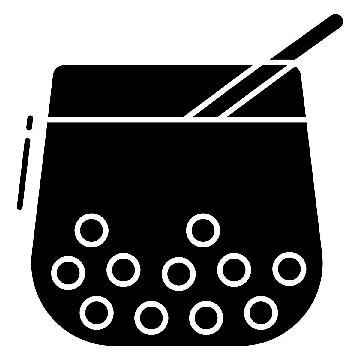 bubble milk tea icon