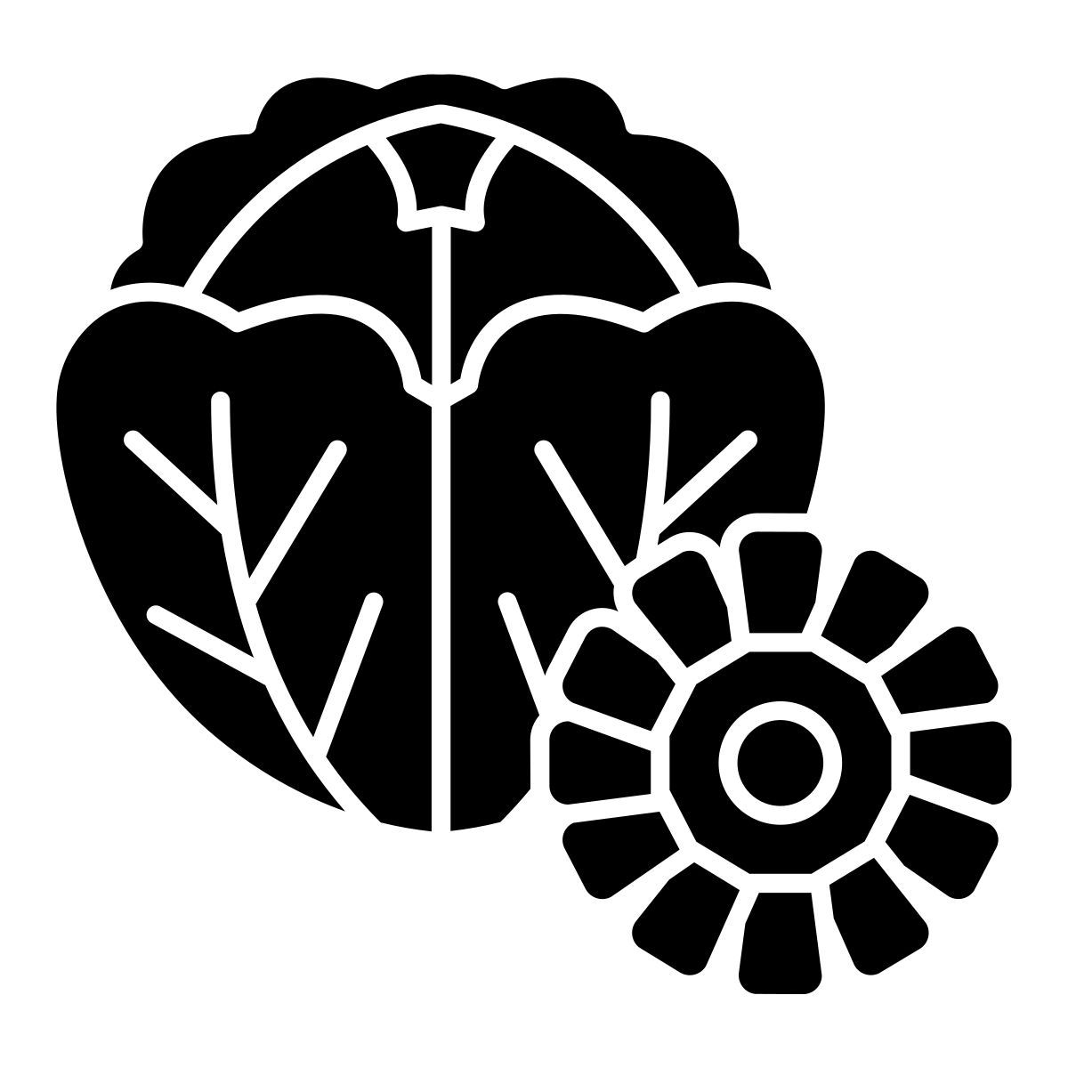 cabbage and corn icon