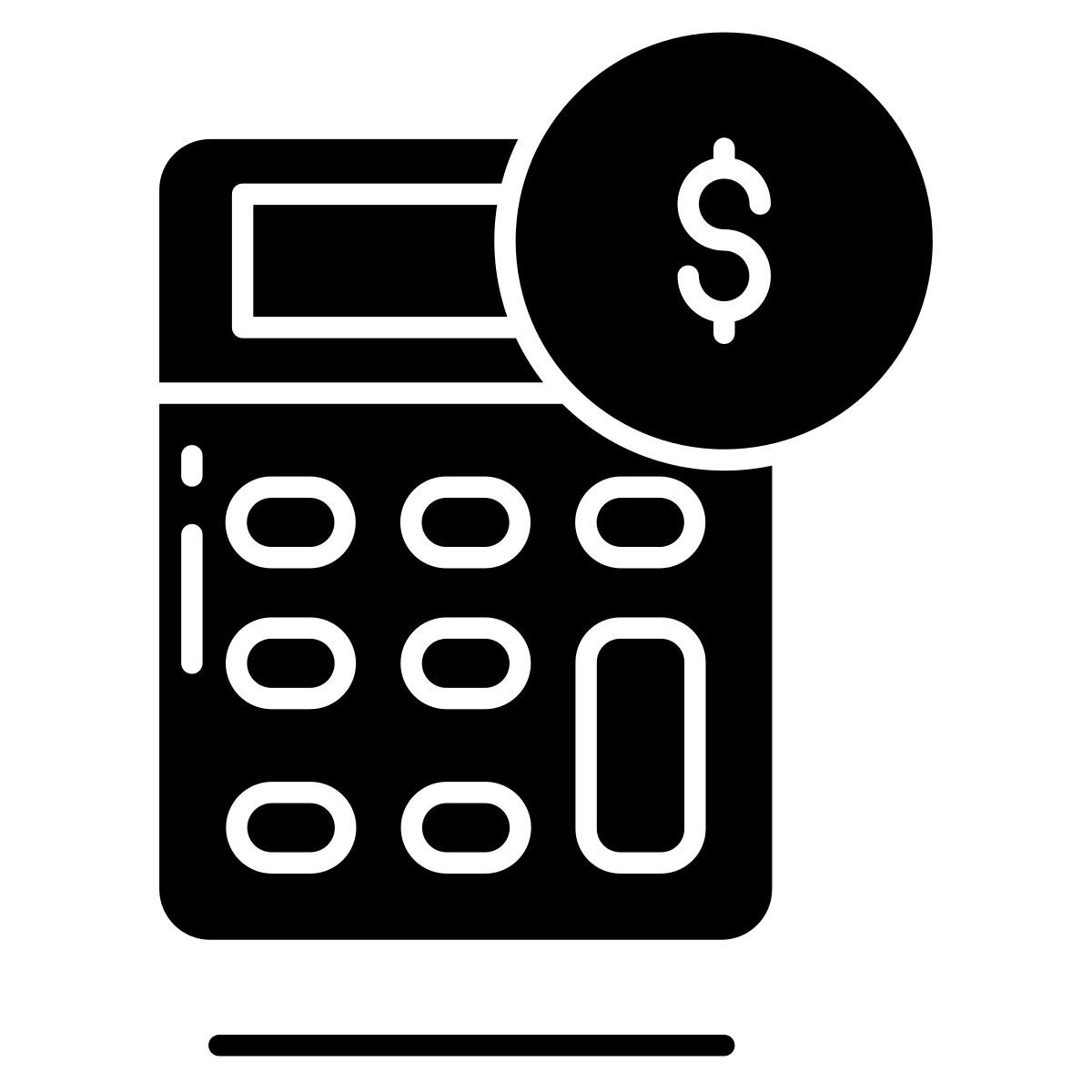 calculer le total icon