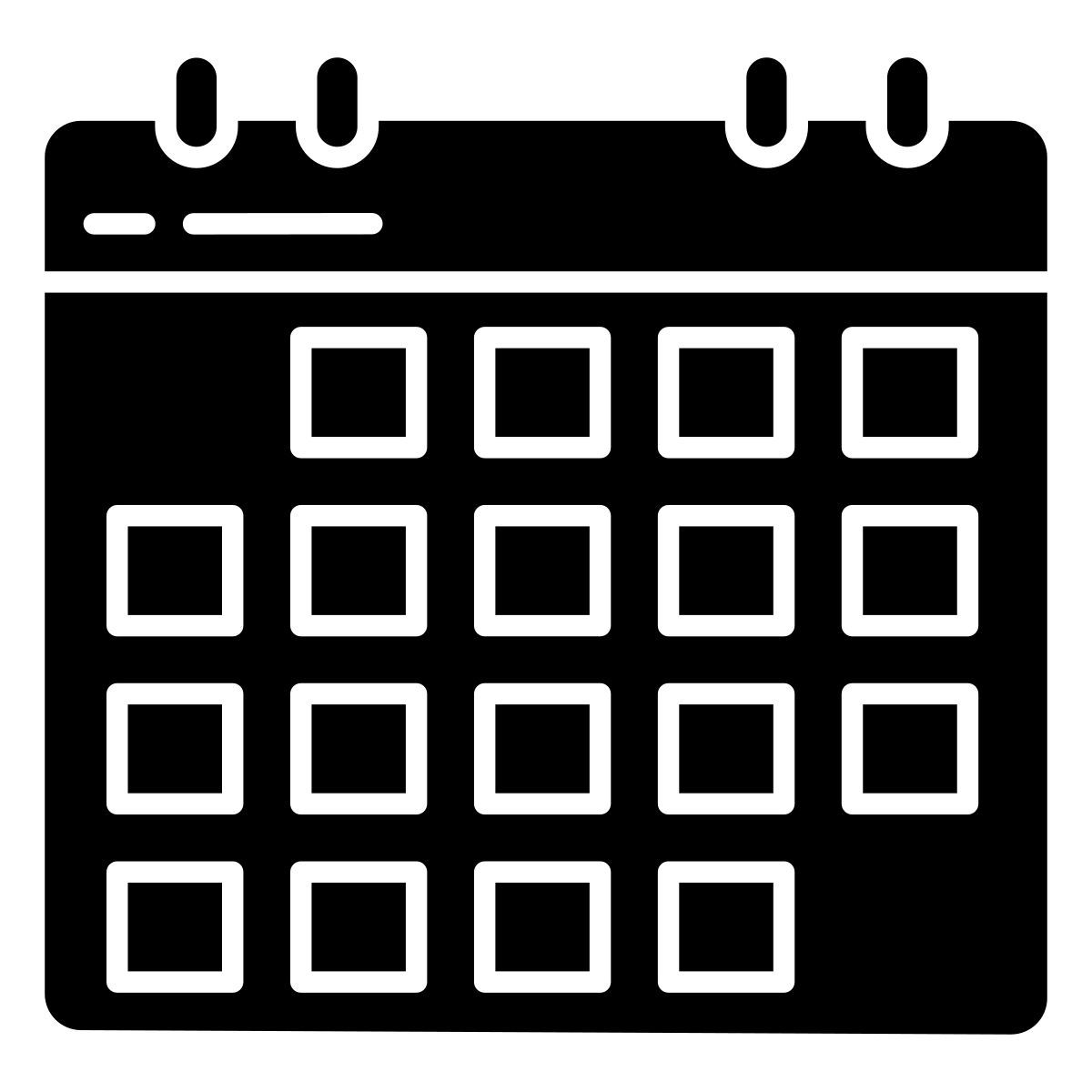calendar icon
