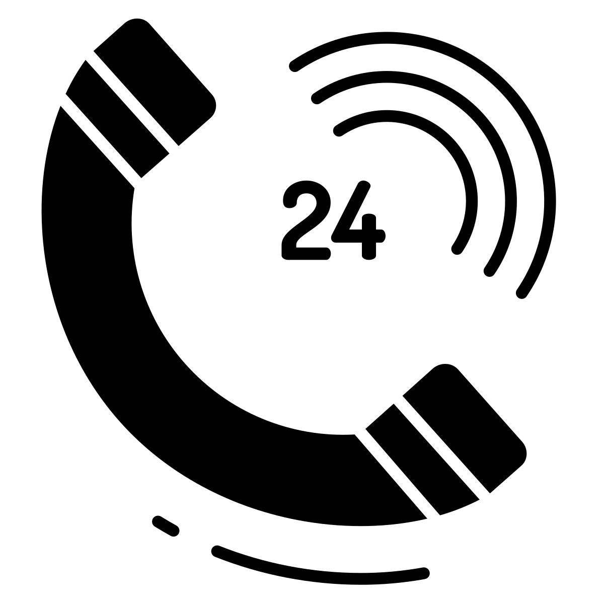 call 24/7 icon