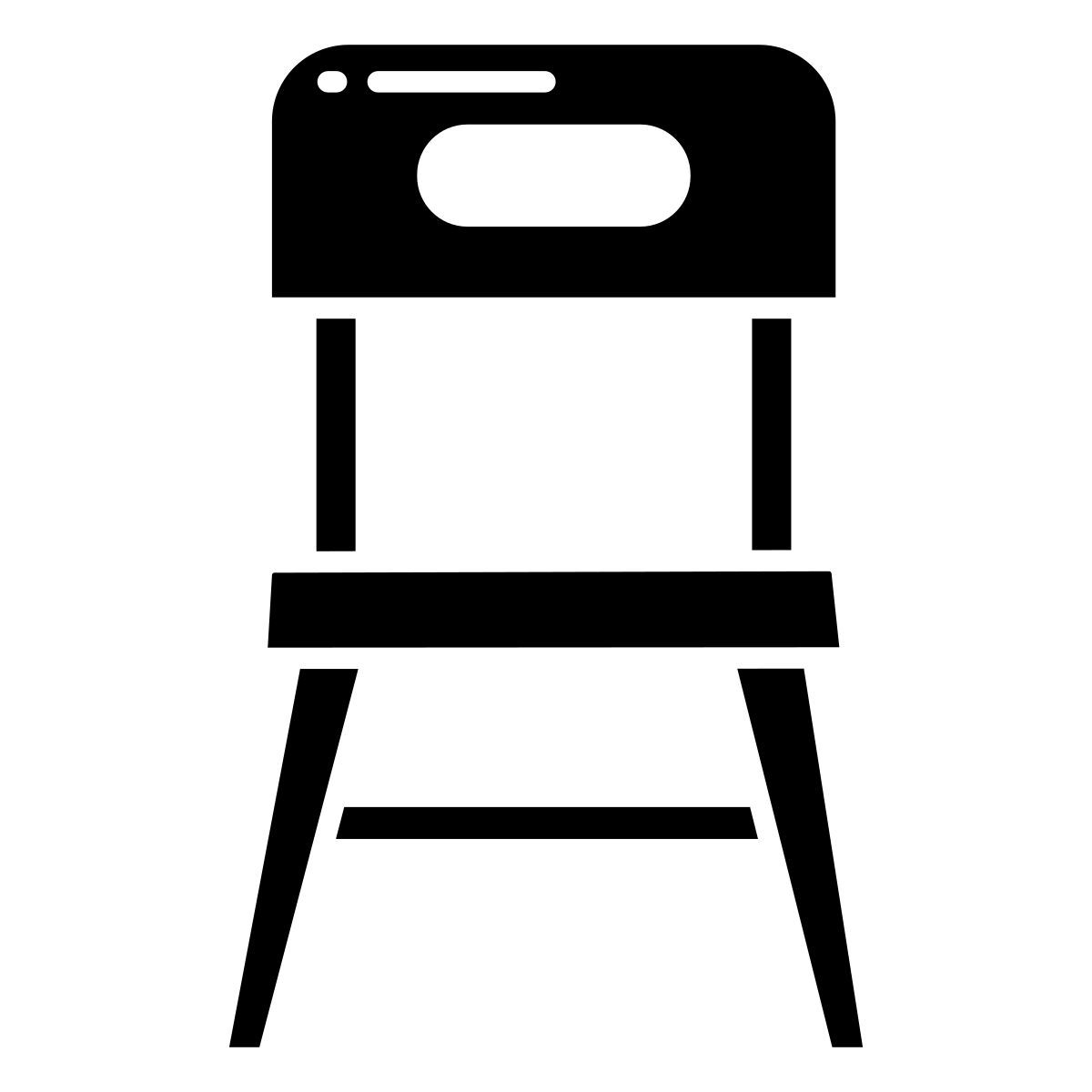 camping chair icon