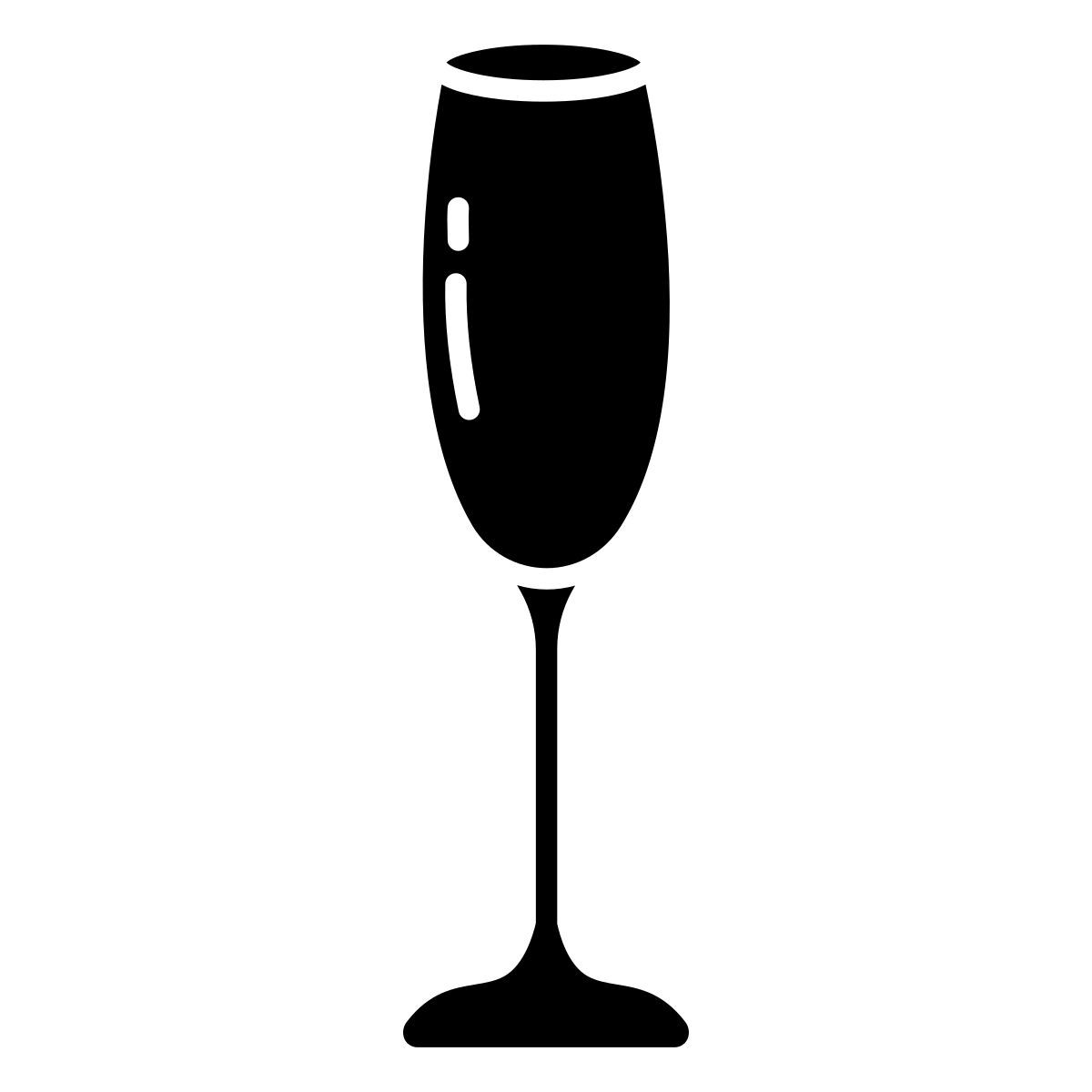 champagne flute icon