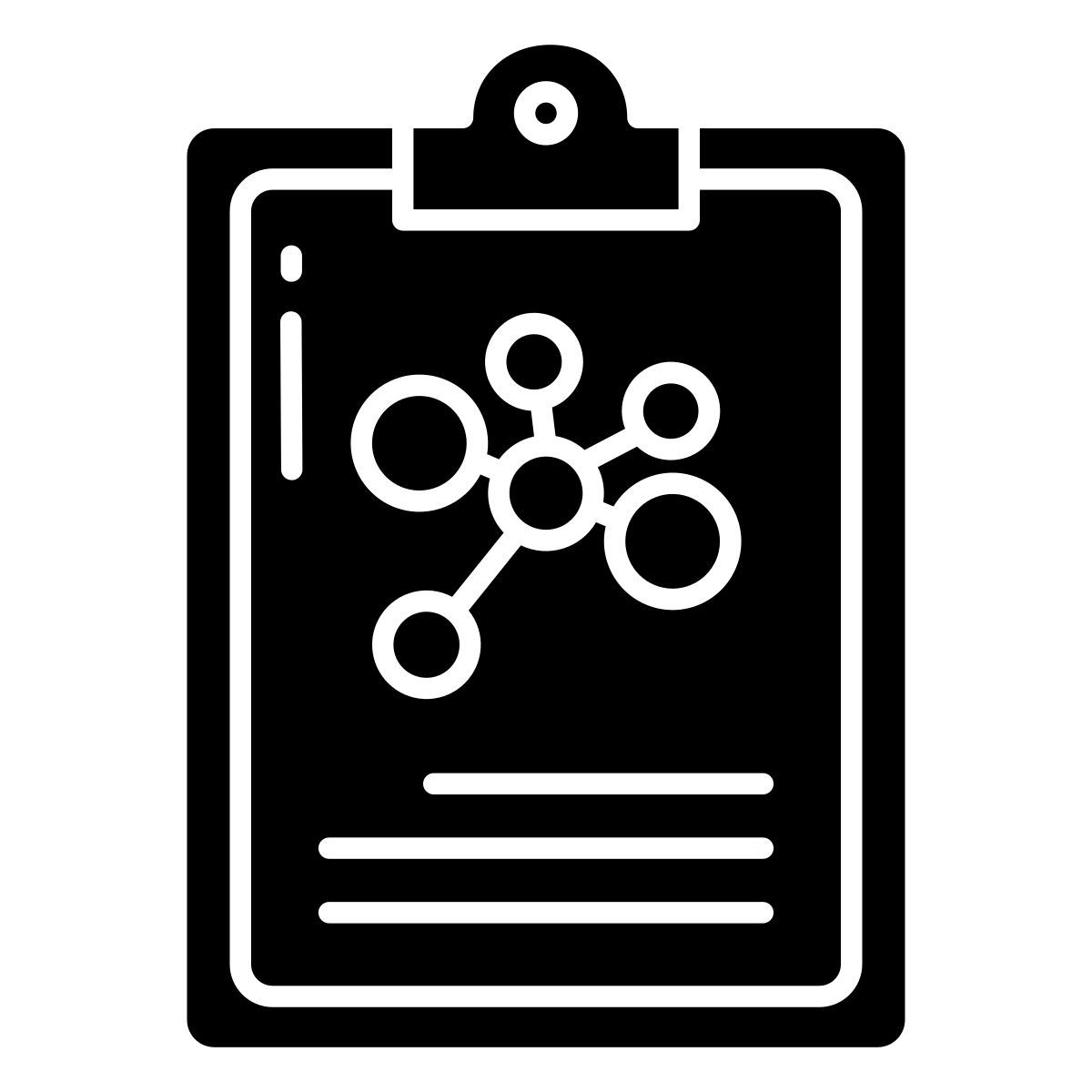 chemical test report icon