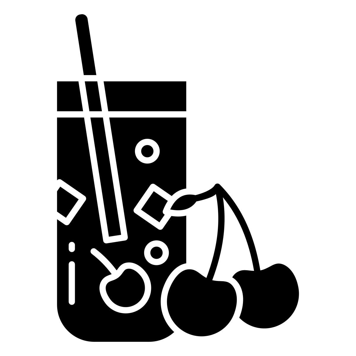 cherry juice icon