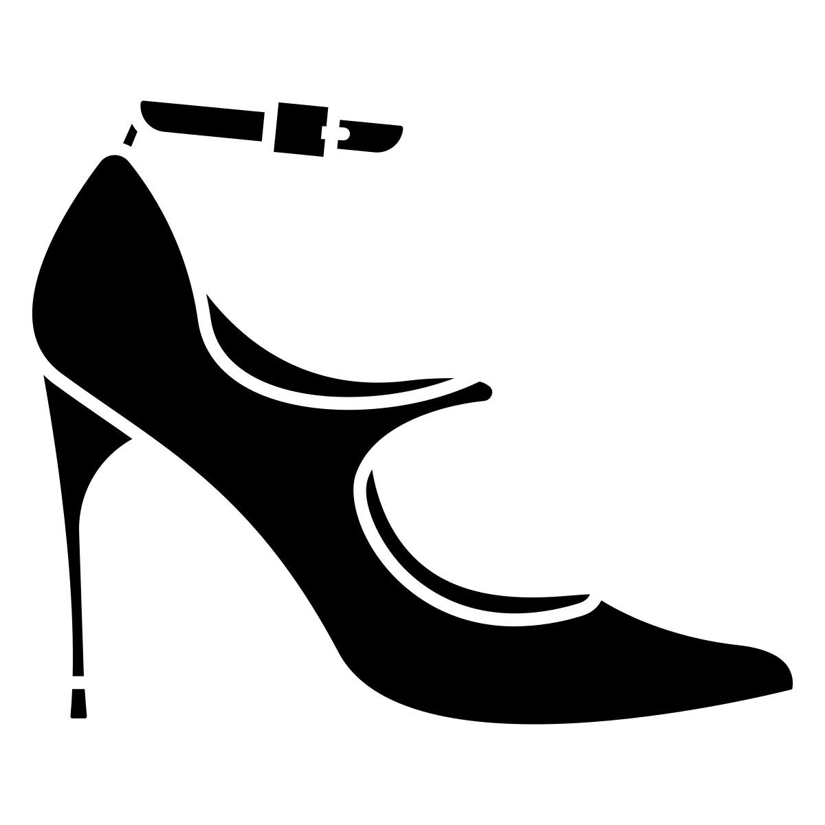 chic high heel icon