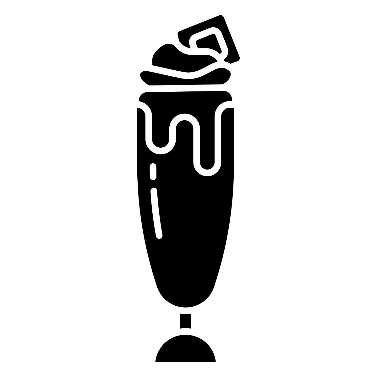 chocolate milkshake icon