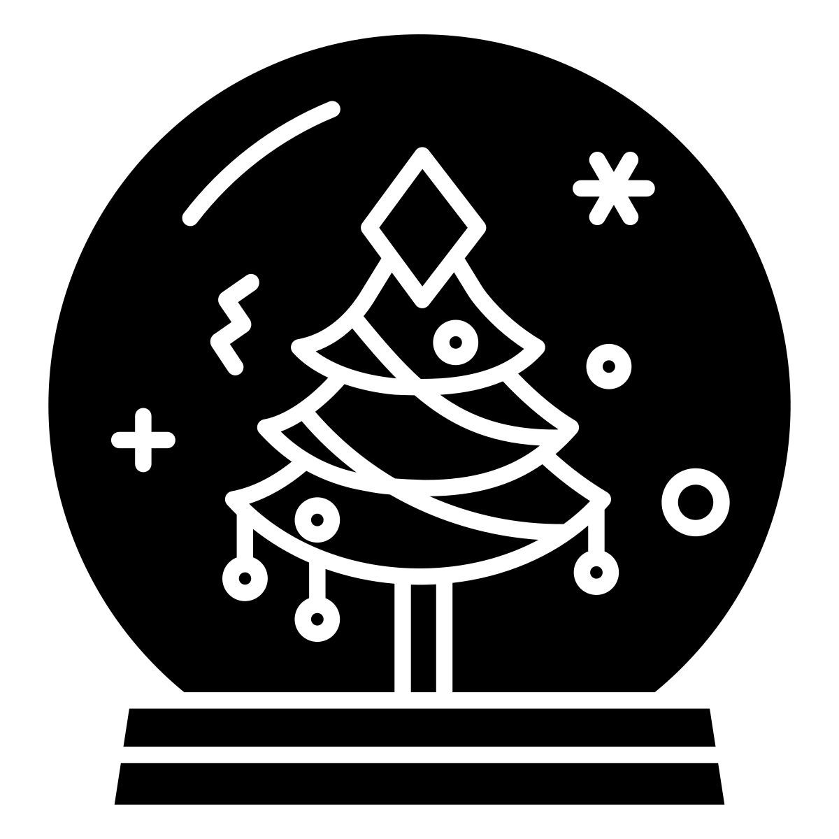 bola navideña icon