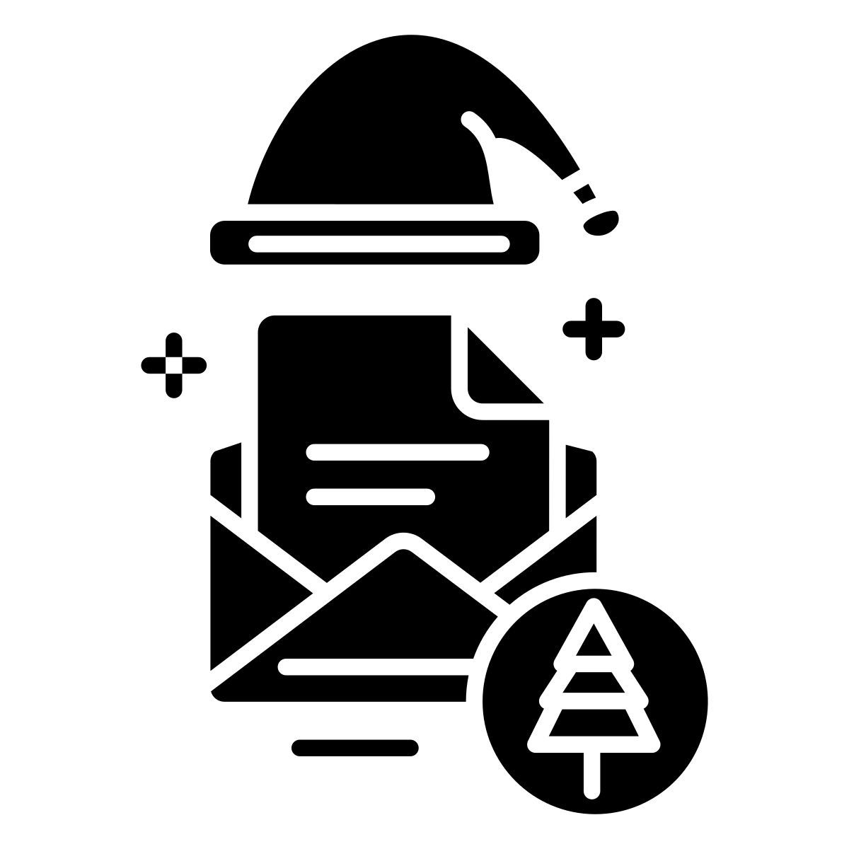 christmas greetings icon