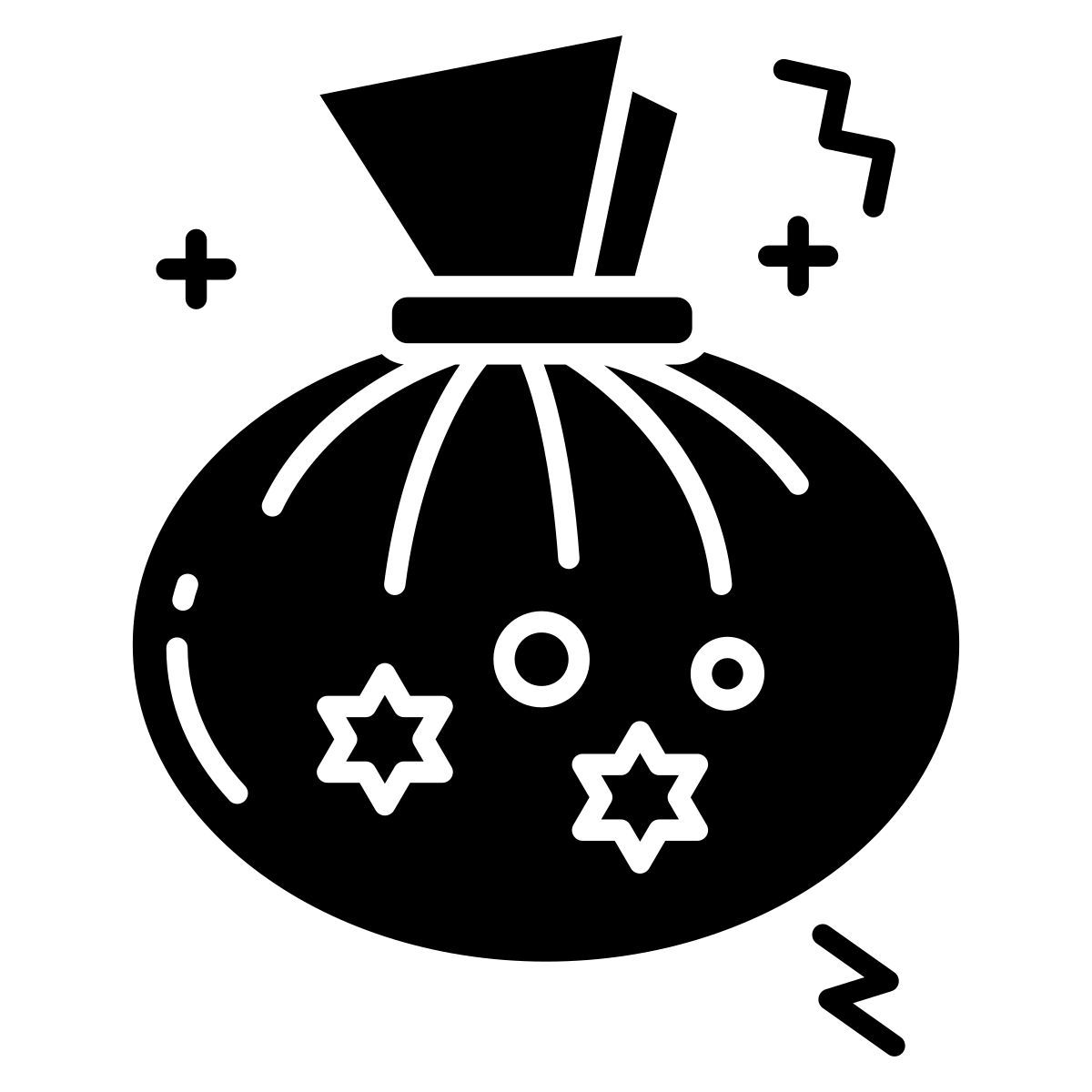 christmas sack icon