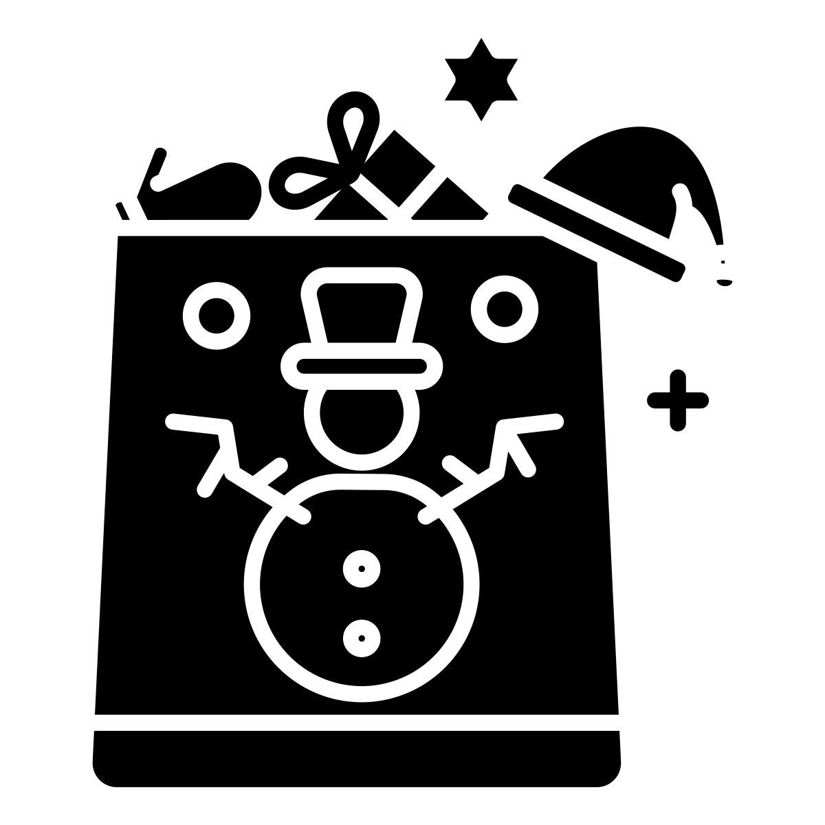 christmas shopping icon
