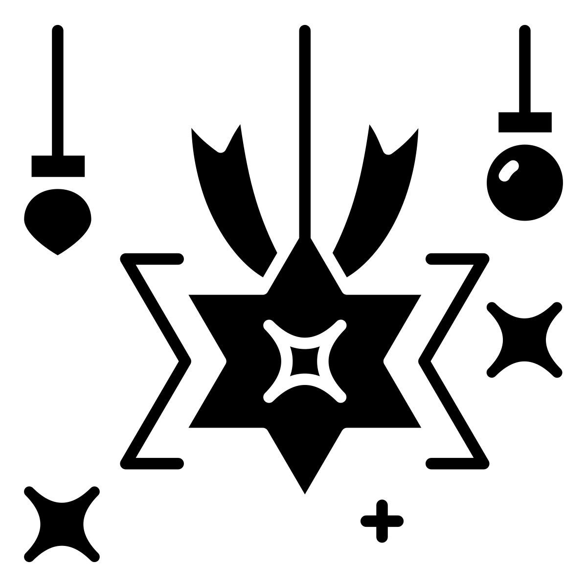 christmas star icon