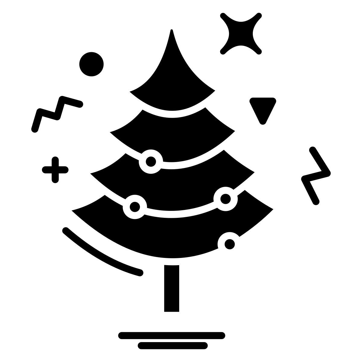 christmas tree icon