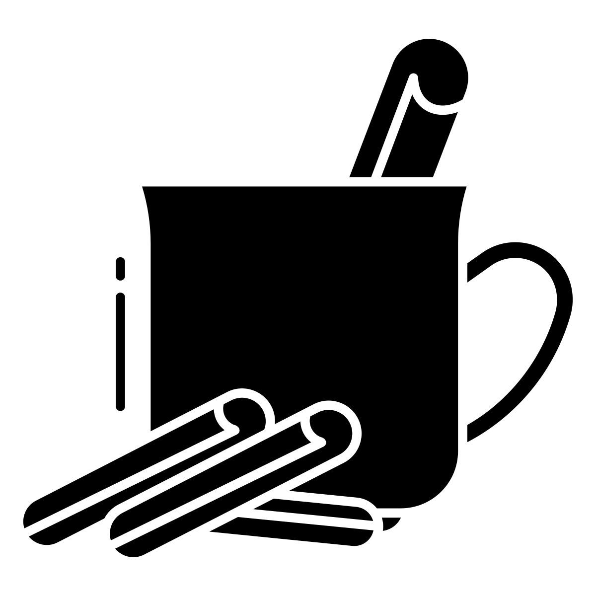 cinnamon tea icon