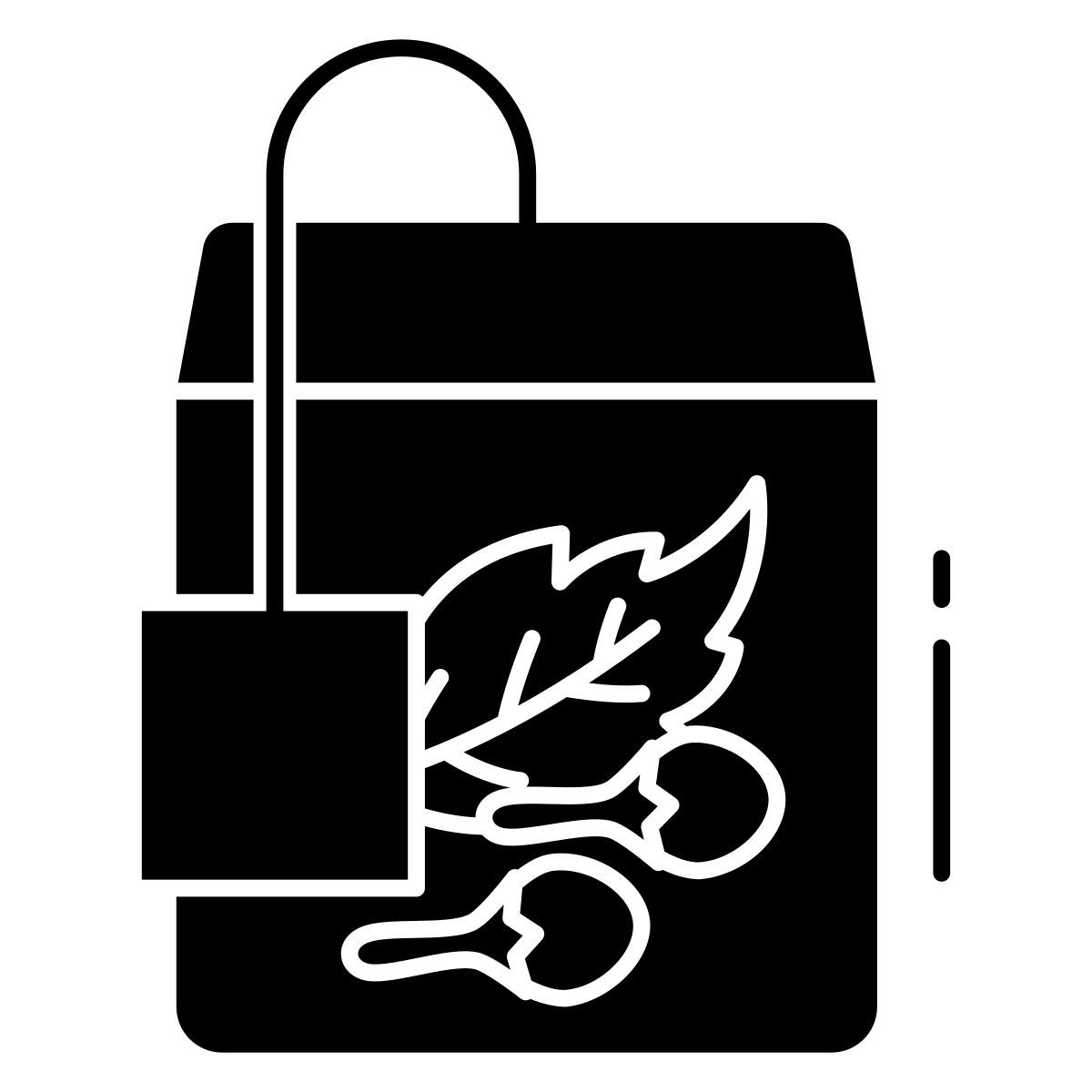 clove mint tea dip bag icon