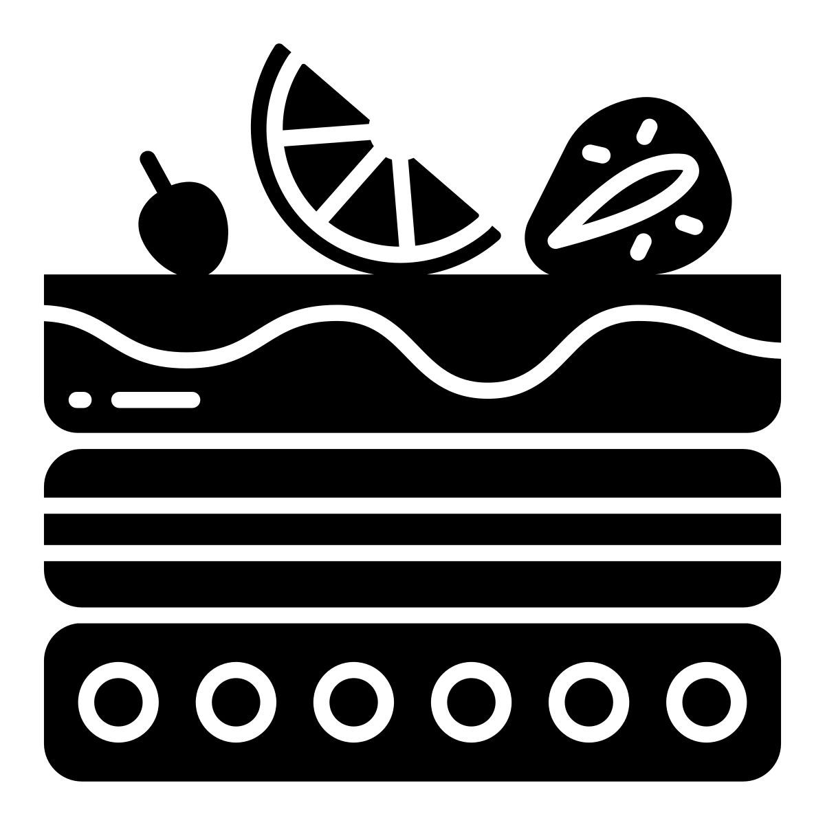 pastel de cóctel icon