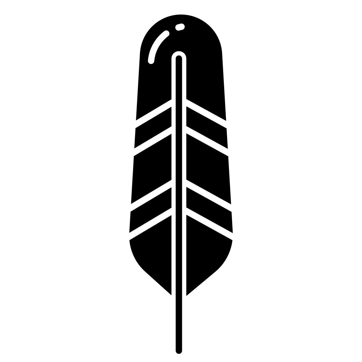 crane feather icon