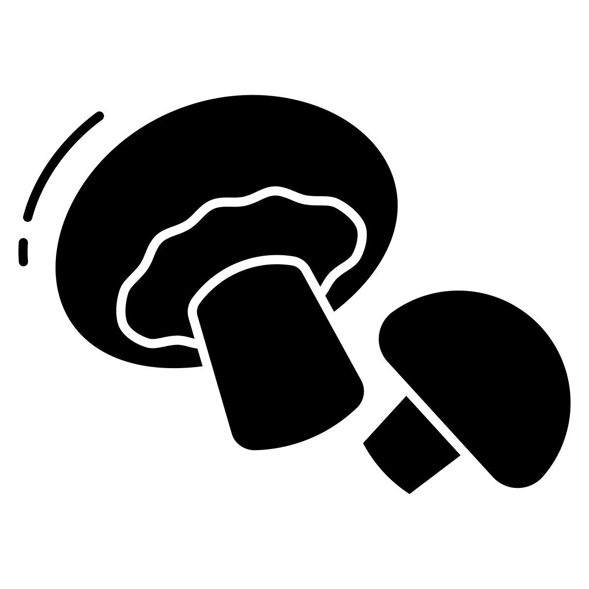 cremini mushrooms icon