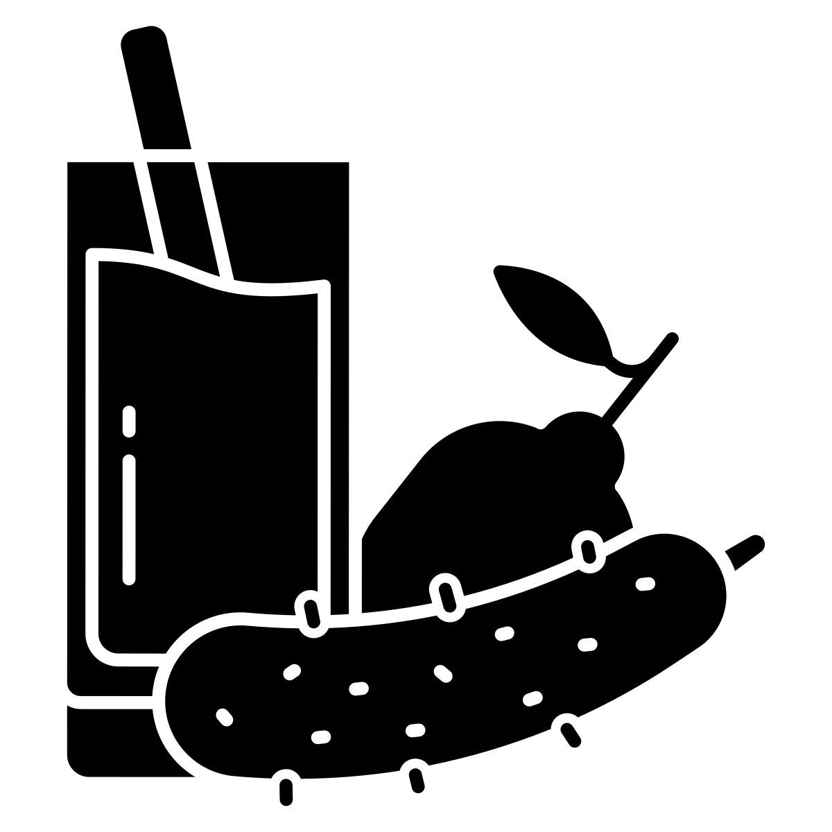 cucumber and lemon icon