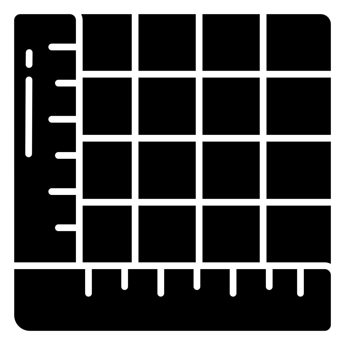 cutting mat icon