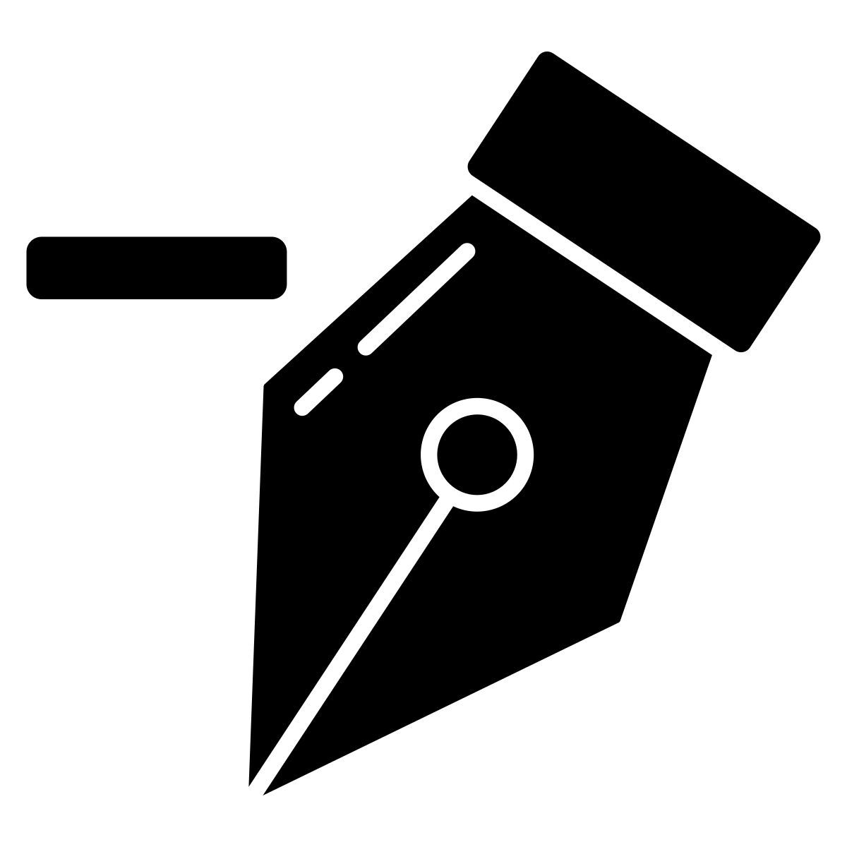 supprimer le point d'ancrage icon