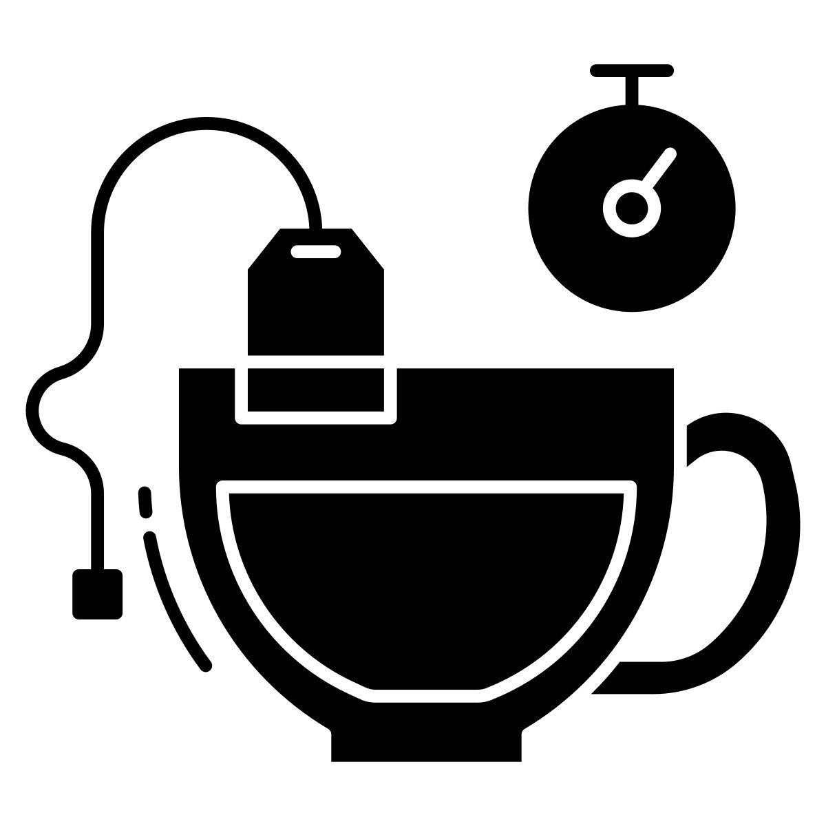 dip tea icon