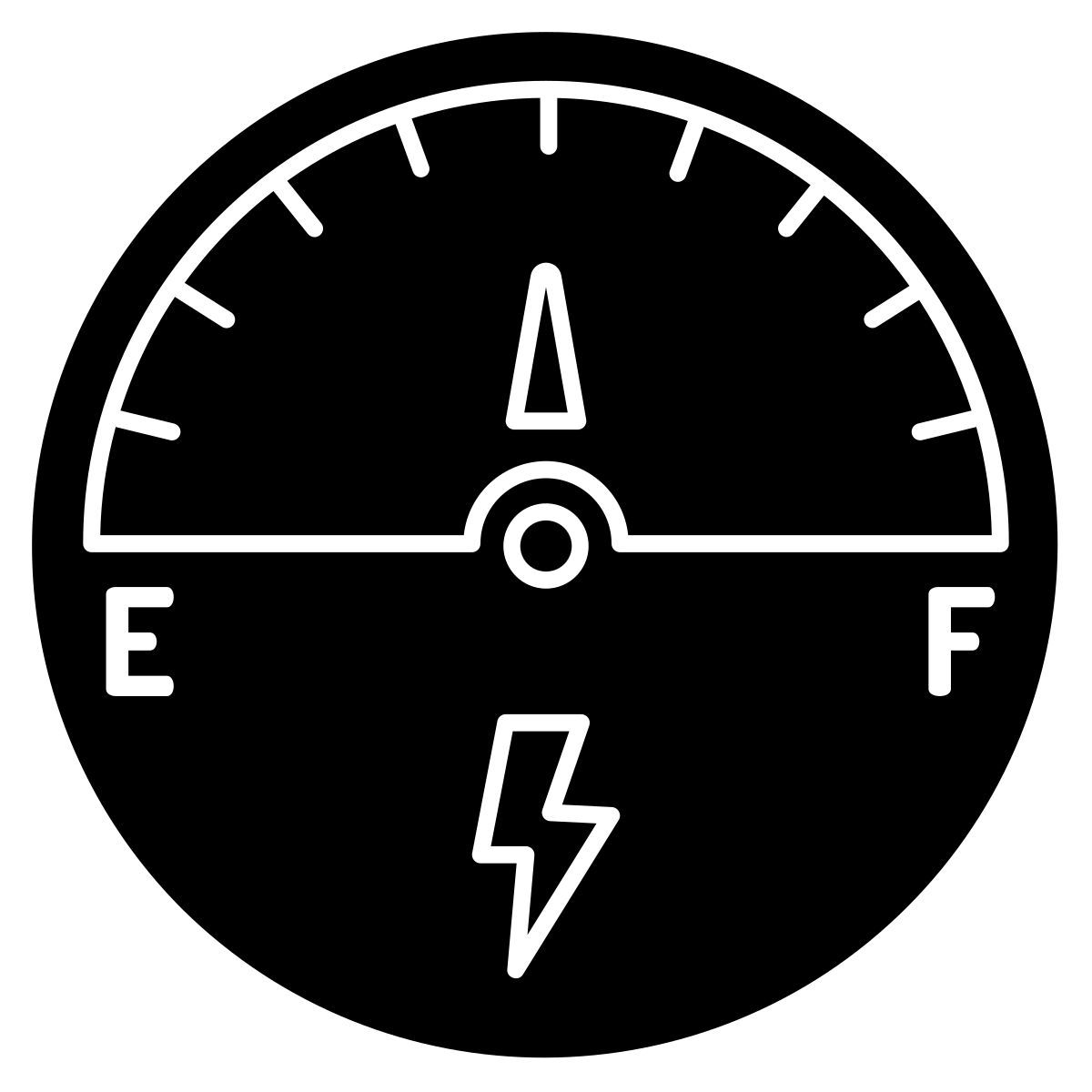 medidor de batería de ev icon