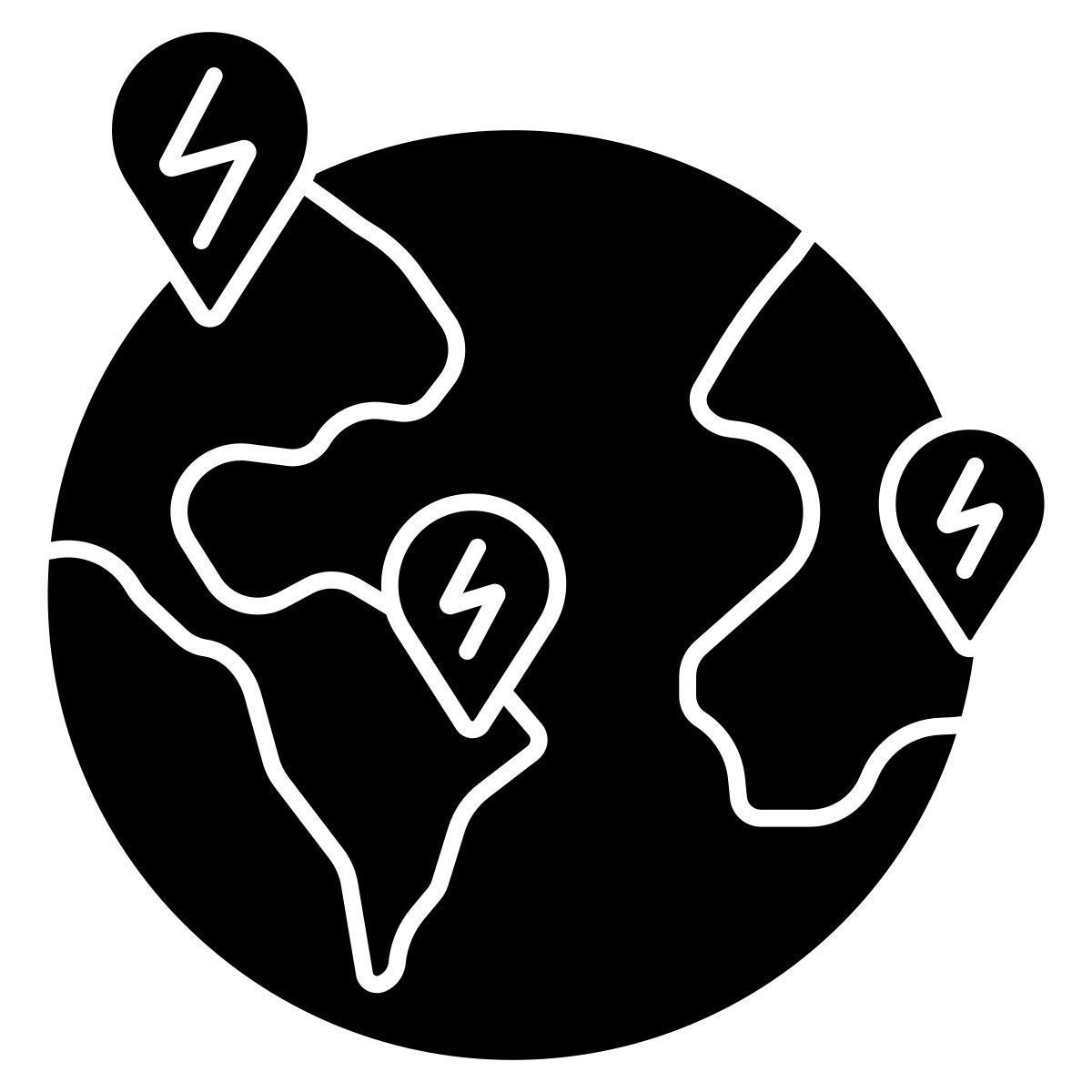 ev earth icon