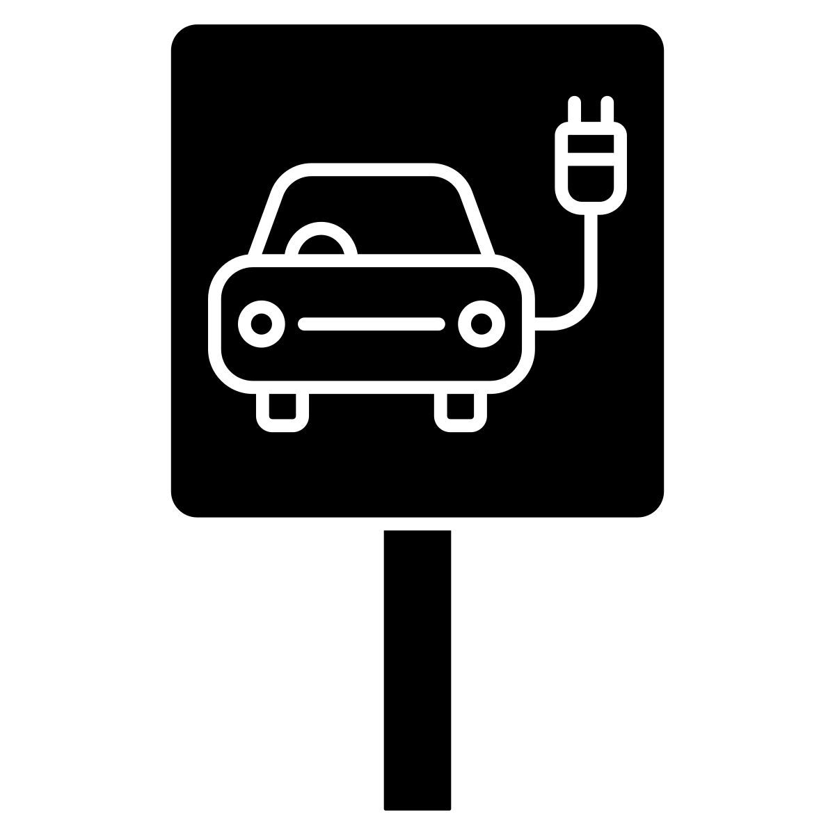 ev station board icon