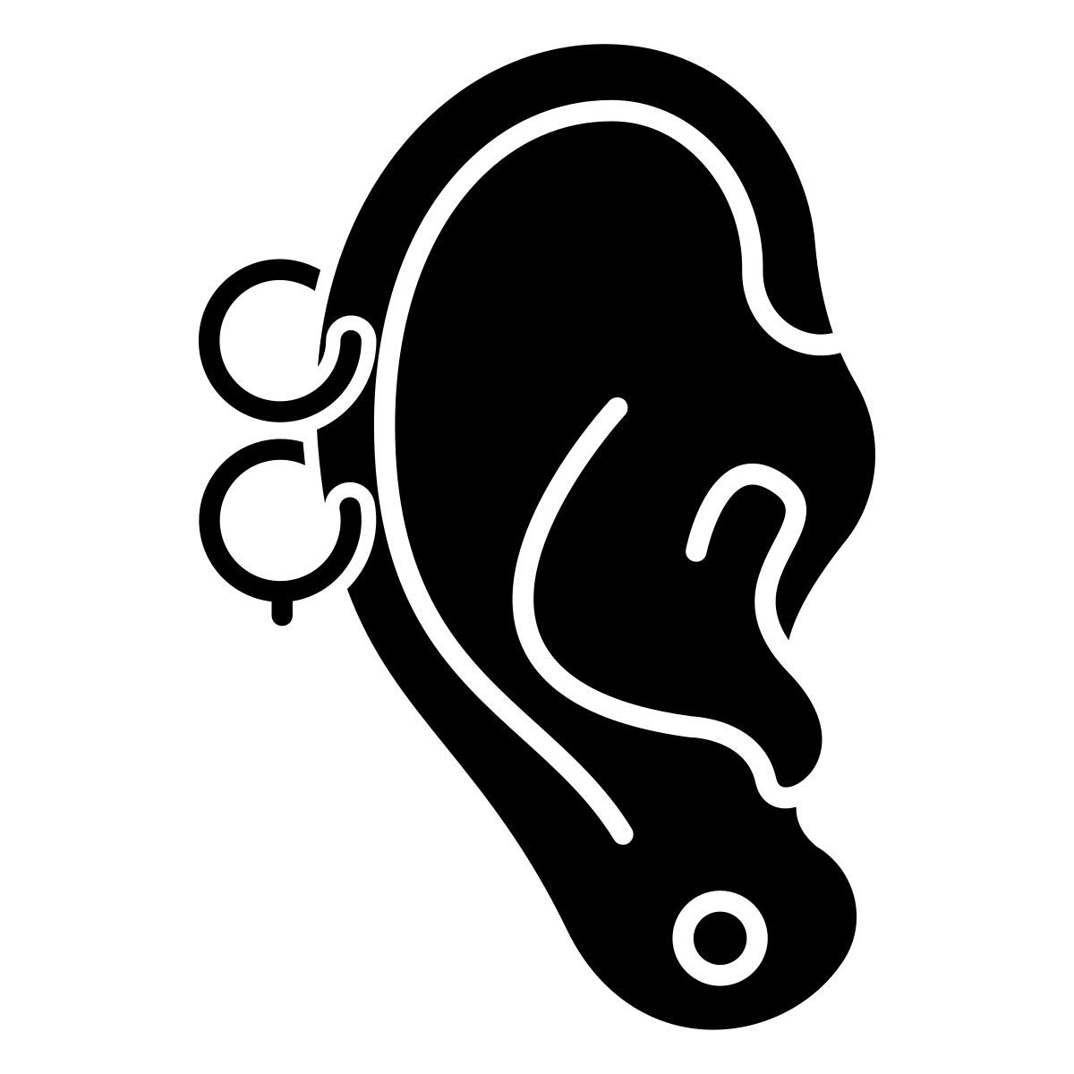ear piercing icon