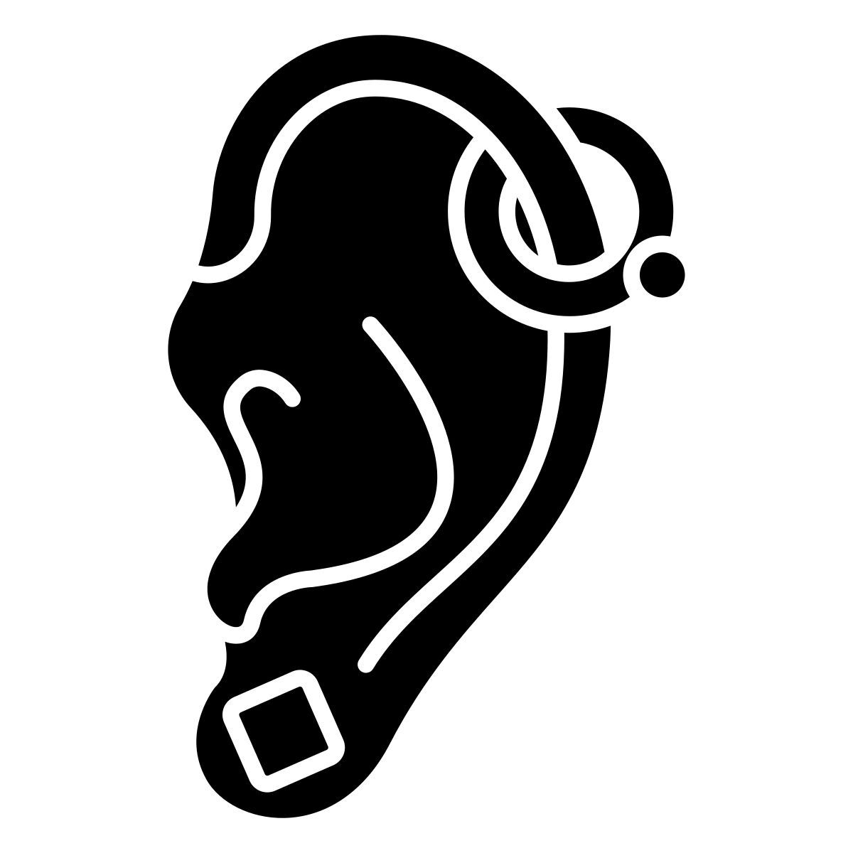 ear piercing icon