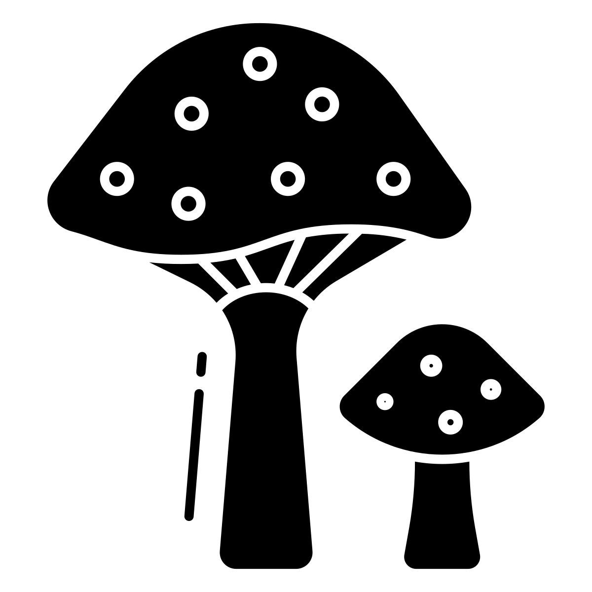 edible mushrooms icon