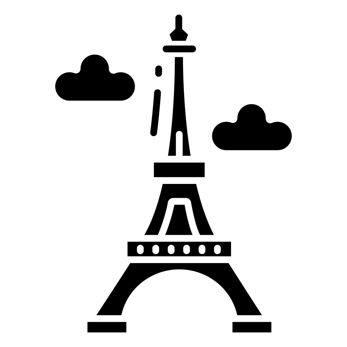 eiffel tower icon