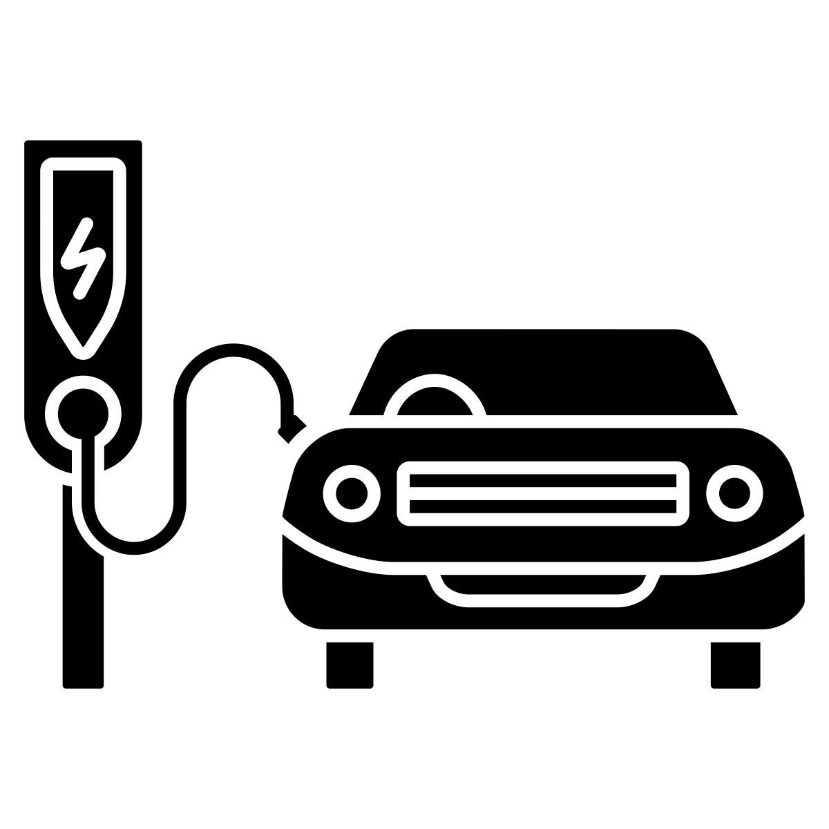 electric car icon