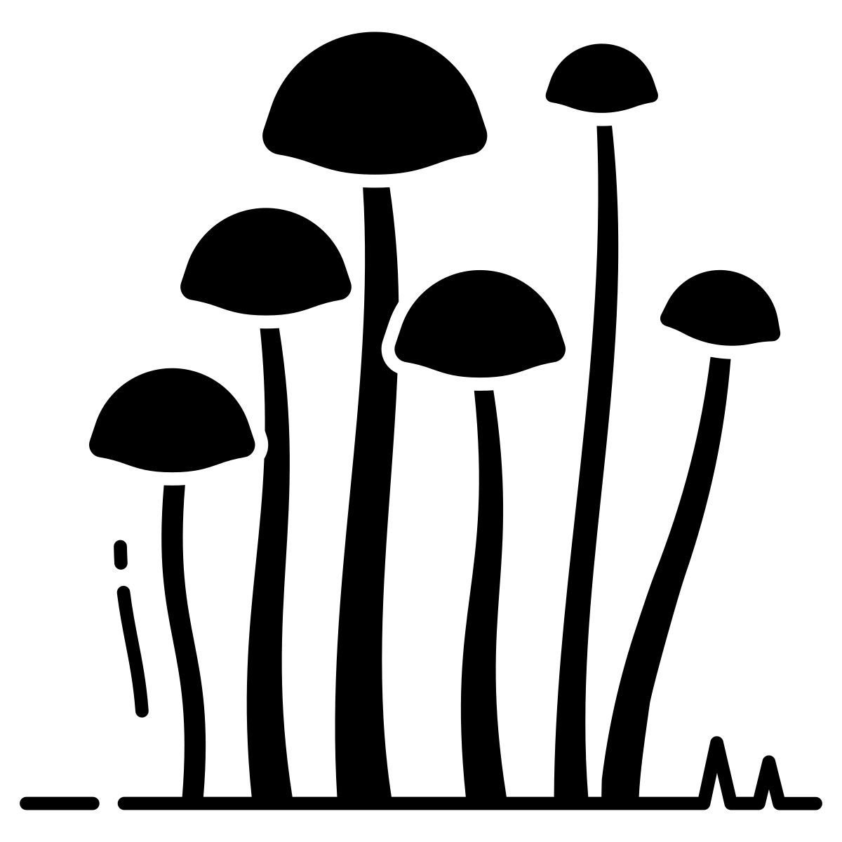 enokitake mushrooms icon