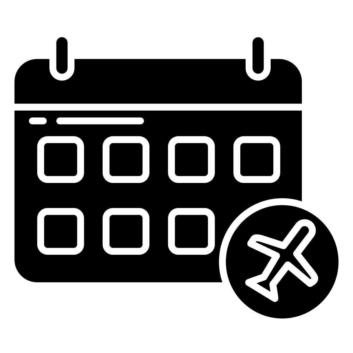flight schedule icon