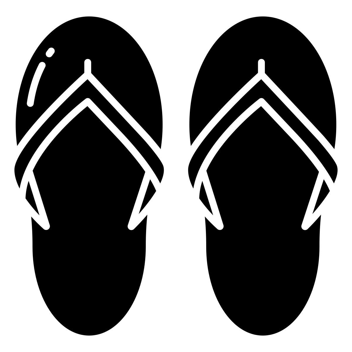 flip flops icon